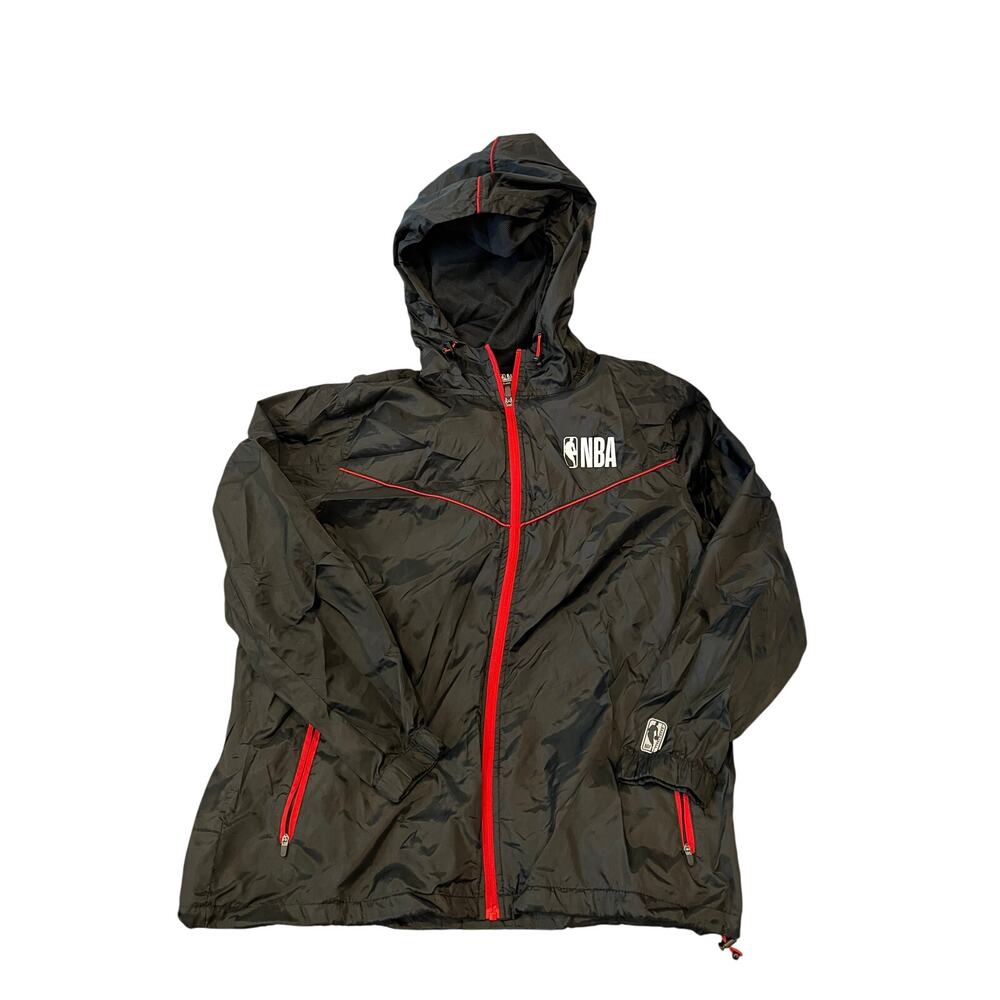 NBA Zip Up Windbreaker Jacket Mens L